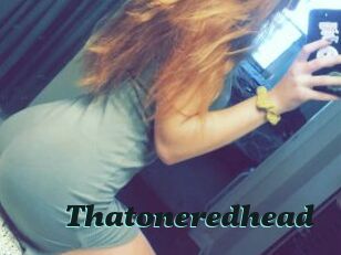 Thatoneredhead